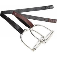Produktbild von Waldhausen Bates Webbers Steigbügelriemen aus Leder in Schwarz 80 cm - 80 cm