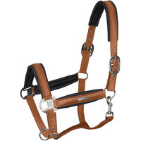 Produktbild von Waldhausen Breath Nylonhalfter Zimt Braun für Warmblut
