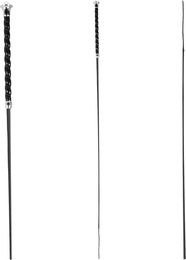 Produktbild von Waldhausen Classic Dressurgerte in Schwarz und Silber 100 cm
