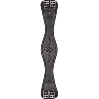 Produktbild von Waldhausen Comfort Dressurreitgurt aus Leder in Schwarz - 50 cm