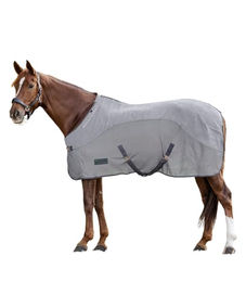 Waldhausen Comfort Fleece-Fliegendecke für Pferde grau 125 cm - 125 cm – Bild 1 von 7