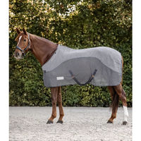 Produktbild von Waldhausen Comfort Fleece-Fliegendecke für Pferde Grau 145 cm - 1 Stk.