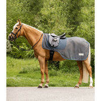 Produktbild von Waldhausen Comfort Fliegen-Ausreitdecke für Pferde Blau 145 cm