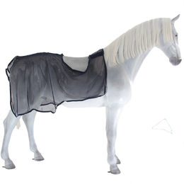 Waldhausen Comfort Fliegenausreitdecke für Pferde Blau 135 cm – Bild 1 von 6