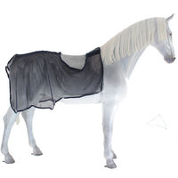 Produktbild von Waldhausen Comfort Fliegenausreitdecke für Pferde Blau 135 cm