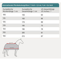 Produktbild von Waldhausen Comfort Führmaschinendecke für Pferde Grün 135 cm - 100 g