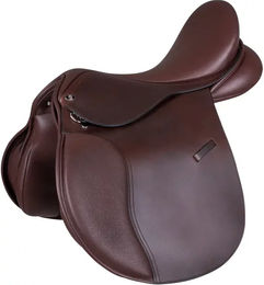 Produktbild von Waldhausen Comfort Gemischter Sattel für Pferde aus Leder Braun 17,5 Zoll/44 cm