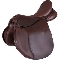 Produktbild von Waldhausen Comfort Gemischter Sattel für Pferde aus Leder Braun 17,5 Zoll/44 cm