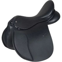 Produktbild von Waldhausen Comfort Gemischter Sattel für Pferde aus Leder in Schwarz oder Grün
