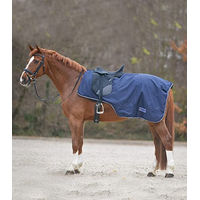 Produktbild von Waldhausen Comfort Regendecke mit Sattelausschnitt für Ponys in Marineblau