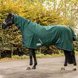 Waldhausen Comfort Regendecke Outdoordecke mit Halsteil Tannengrün 125 cm – Bild 1 von 1