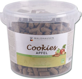 Waldhausen Cookies Apfel Trainingssnacks 3 kg Eimer – Bild 1 von 2