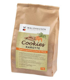 Waldhausen Cookies Leckerli Apfel Karotte Banane 1 kg - 1 kg – Bild 1 von 2
