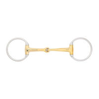 Produktbild von Waldhausen Cyprium Olivenkopfgebiss einfach gebrannt Gold 11,5 cm