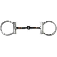 Produktbild von Waldhausen D-Trense für Pferde mit Ringen Snaffle Bit aus Metall in Silber