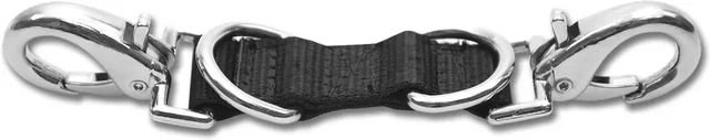 Produktbild von Waldhausen Doppelknebel-Zügel Schwarz 25 cm