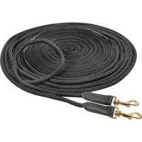 Produktbild von Waldhausen Doppellonge aus Polyester in Schwarz 16 m