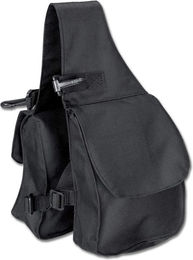 Waldhausen Doppeltasche Satteltasche aus Nylon in Schwarz – Bild 1 von 4