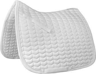 Waldhausen Dressur Schabracke Classic Weiß für Warmblut aus Polyester – Bild 1 von 3