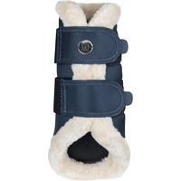 Produktbild von Waldhausen Dressurgamaschen Comfort Light aus Polyester in Blau Silber Grösse M