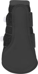 Waldhausen Dressurgamaschen Rimini Schwarz Silber Kunststoff Größe L – Bild 1 von 5