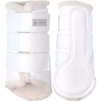 Produktbild von Waldhausen Dressurgamaschen Soft aus Kunstleder in Weiß Größe M