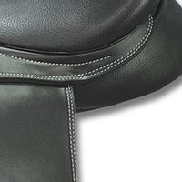 Produktbild von Waldhausen Dressursattel Economic für Pferde aus Kunststoff Schwarz 17,5''/44 cm
