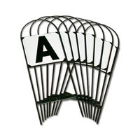 Produktbild von Waldhausen Dressurviereck-Markierung zum Stecken aus Metall Schwarz 20 x 60 m