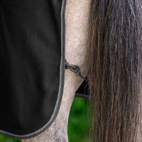 Produktbild von Waldhausen Economic Pferdedecke aus Polyester Schwarz 145 cm