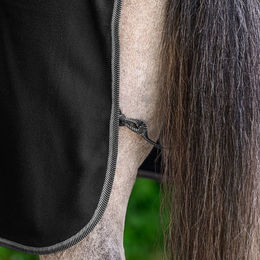 Waldhausen Economic Pferdefleececke aus Polyester in Blau oder Schwarz – Bild 1 von 7