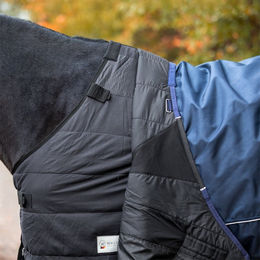 Waldhausen Economic Thermo Unterdecke für Pferde Schwarz 135 cm - 200 g – Bild 1 von 6