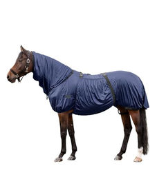 Waldhausen Ekzemdecke Basic für Pferde Blau 125 cm – Bild 1 von 3