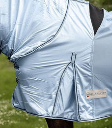 Waldhausen Ekzemer-Fliegendecke Protect für Pferde Blau 165 cm – Bild 1 von 5