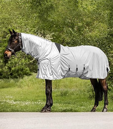 Waldhausen Ekzemer-Fliegendecke Protect für Pferde Grau 165 cm – Bild 1 von 3