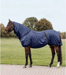 Waldhausen Ekzemerdecke Basic für Pferde Blau 115 cm – Bild 1 von 6