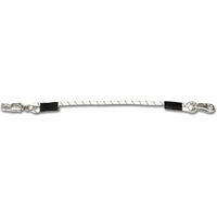 Produktbild von Waldhausen Elastikanbinder Stall- und Boxenbefestigung 55 cm Weiß/Schwarz - 55 cm