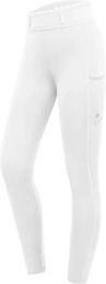 Waldhausen ELT Ella Reitleggings für Kinder mit Full Grip in Weiß Größe 116 – Bild 1 von 8