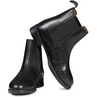 Produktbild von Waldhausen ELT Jodhpurstiefelette Star Reitstiefel aus Leder für Kinder Schwarz Größe 46 wasserabweisend