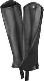 Waldhausen ELT Mini Chaps Elegance Leder Schwarz Größe S für Erwachsene – Bild 1 von 2
