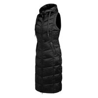 Produktbild von Waldhausen ELT Ostende Lightweight Longweste Damen Schwarz M wasserabweisend