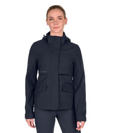 Waldhausen ELT Performance Regenjacke für Damen, blau, XL, waterproof – Bild 1 von 8