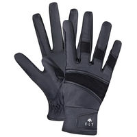 Produktbild von Waldhausen ELT Reithandschuh Magnetize Winter aus Leder Schwarz XS