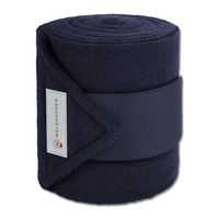 Produktbild von Waldhausen Esperia Fleece Gamaschen für Warmblut Blau 4er Set
