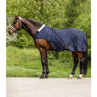 Produktbild von Waldhausen Exclusive Führmaschinendecke für Pferde Blau 125 cm