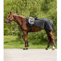 Produktbild von Waldhausen Exclusive Nierendecke für Ponys in Schwarz aus Polyester - 50 g