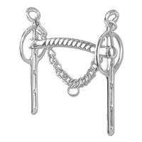 Produktbild von Waldhausen Fahrkandare Liverpool EST aus Edelstahl in Silber 14,5 cm