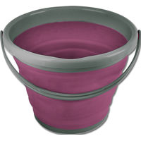 Produktbild von Waldhausen Faltbarer Eimer 10 Liter Magenta Silikon