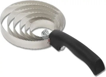 Waldhausen Federstriegel 6-Fach Edelstahl Schwarz - 1 Stk. – Bild 1 von 3