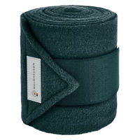 Produktbild von Waldhausen Fleece Gamaschen Basic für Warmblut Grün 4er Set