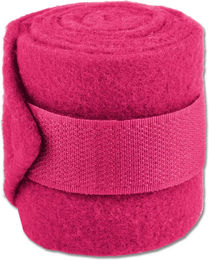 Produktbild von Waldhausen Fleece-Gamaschen für Shetty 4er Set in Rot Lila Pink Rosa